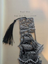 Ghost pirate Ship Bookmark