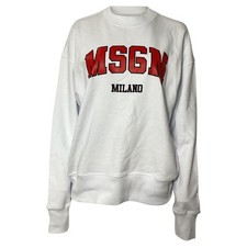 Maglione Msgm Logo In Cotone