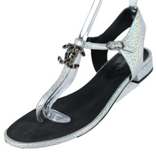 Sandali CHANEL iridescenti