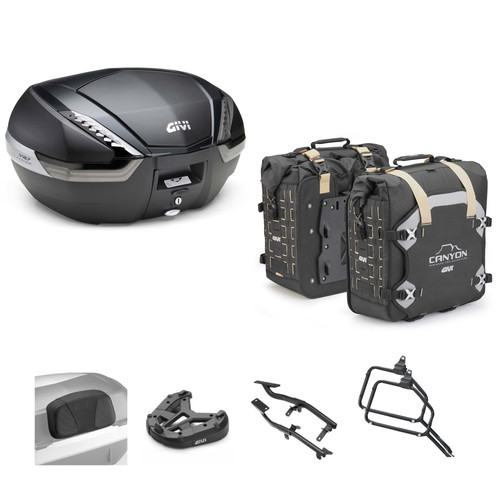 Kit givi bauletto - v47nnt, borse