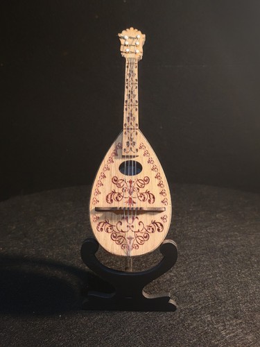 Mandolino dekò rosso presepe - dekò+rosso,