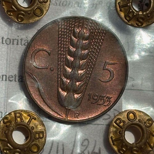 Centesimi 1933 spiga - 1933,