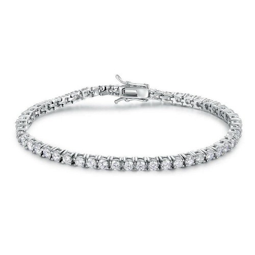 Bracciale tennis argento - bracciale,