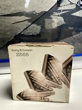 Telefono cellulare Sony Ericsson Z555i vecchio stock rari da collezione cellu...