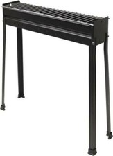 Barbecue a carbonella per arrosticini cuocispiedini 80x15 H cm 70