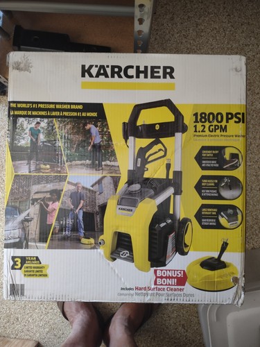 Karcher pressure washer k1800 - karcher,