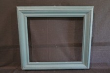 cornice antica legno blu