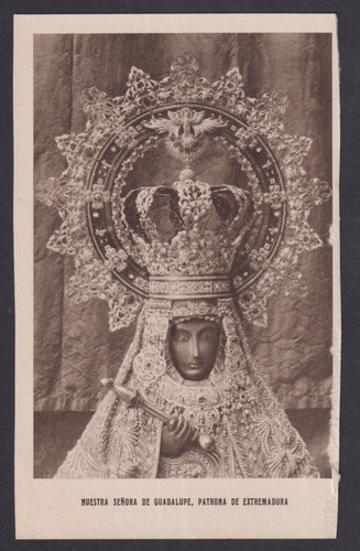 Santino antico postale - antico, madonna