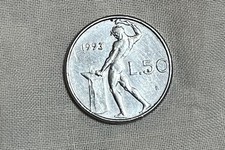 moneta L50 miniatura del 1993 con rombo