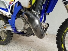 Carbon Auspuffschutz für