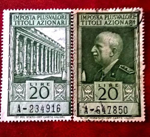 1943 regno rara marca rialzo - regno,