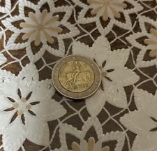 moneta da 2 euro rara Con Donna E Toro Anno 2002