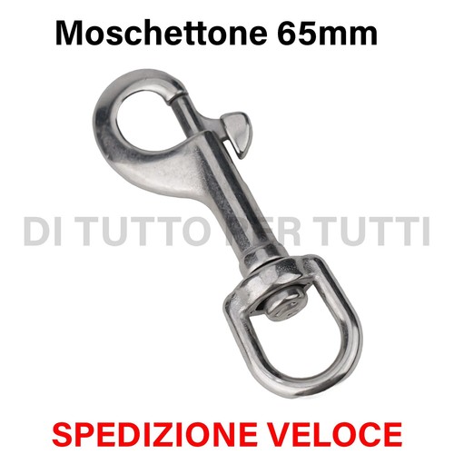 Moschettone girevole mm - 65,