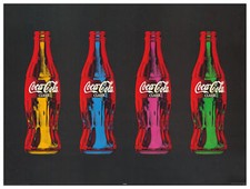 Pannello MDF-Coca-Cola Pop Art