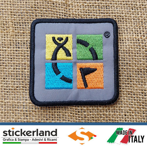 Toppa patch ricamata - patch,