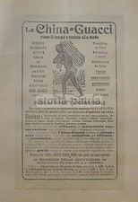 NAPOLI_MEDICINA_RICOSTITUENTE ANTIMALARICO_CHINA_CHIMICO FARMACISTA GUACCI_MORO