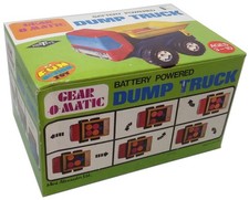 Ingranaggio Dumper O Matic Mortoys vintage a batteria