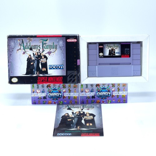The addams family snes - family, cib