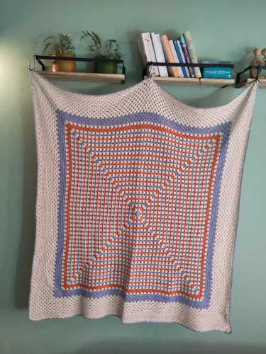 Coperta uncinetto granny - coperta,