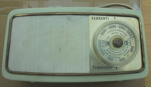 Rara radio epoca ferranti a - rara, d'epoca