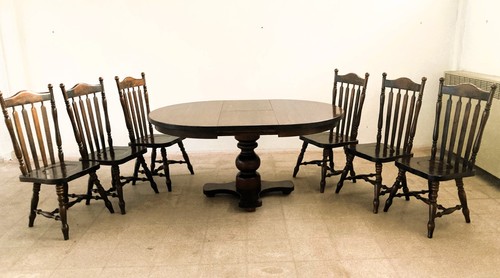 Tavolo rotondo allungabile - tavolo,