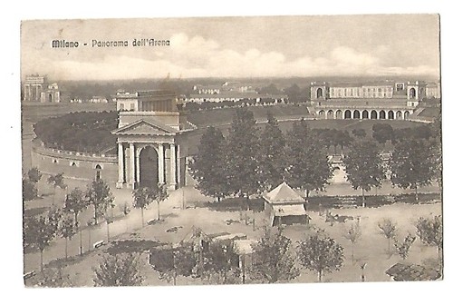 Milano 1910 panorama - 8.1.1910,