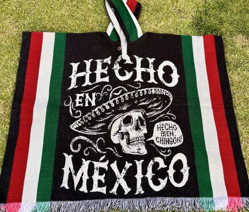 Poncho hecho méxico - hecho, in