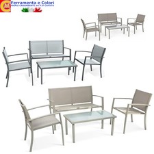 Salottino Da Esterno Tavolino