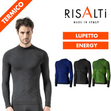 Lupetto Maglia Termica Uomo Energy, Intimo Termico Uomo Manica Lunga Traspirante