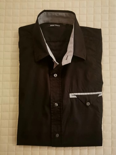 Camicia nera antony morato - camicia,