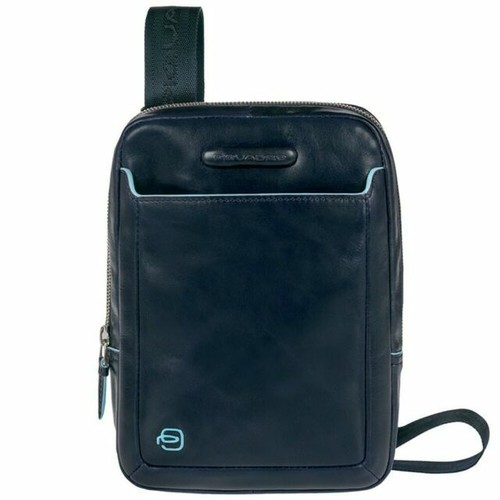 Piquadro blue square borsello - blue,