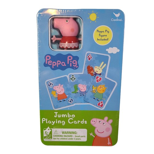 Peppa pig jumbo cards figurina - pig,