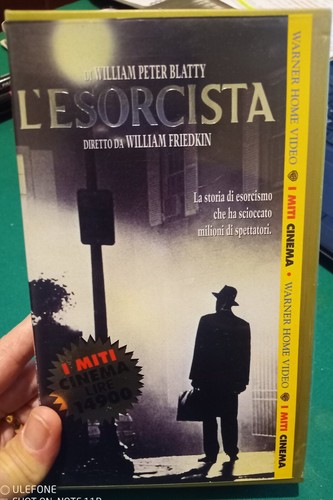 Vhs esorcista - vhs, "l'esorcista"