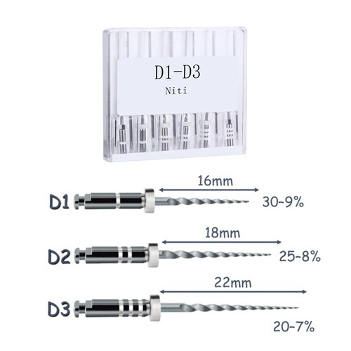 D3 endo trattamento - pz, d1-d2-d3