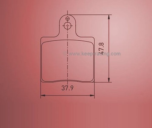 Pastiglie dei freni - (set, 2)