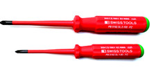 PB SWISS TOOLS 5192.SL PZ Pozidriv VDE SLIM ElectroTools cacciavite 2 pezzi
