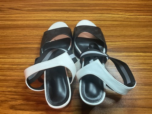 Shein sandali slide bicolore - shein,