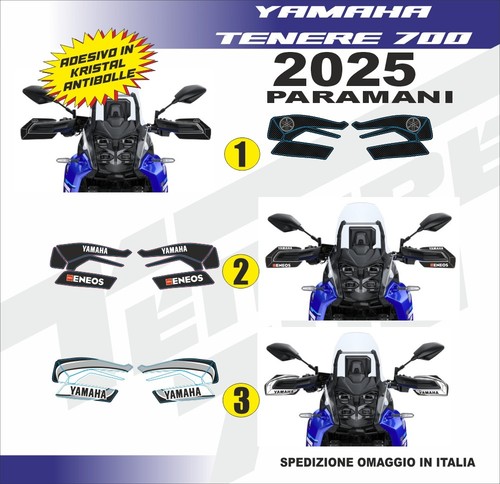 Adesivo yamaha tenere - tenere, 700