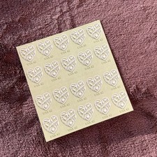 Foglio francobolli cuore USA