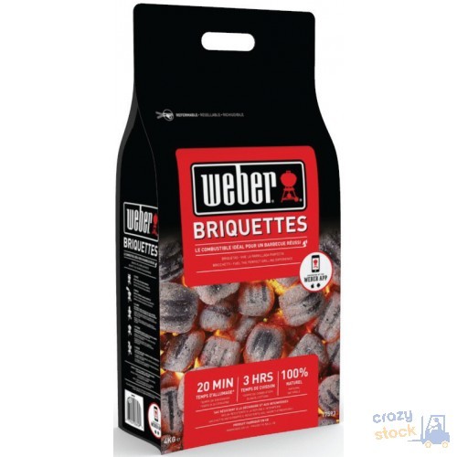 Bricchetti weber per barbecue - ,