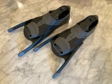 Coppia tasche piedi Cressi Scarpetta Gara modulari turbo immersioni - 38/39, 5/6