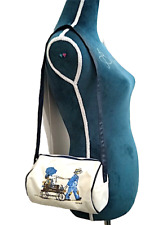 HOLLY HOBBIE 70s Agc Mondadori italy borsa secchiello cotone tracolla mint