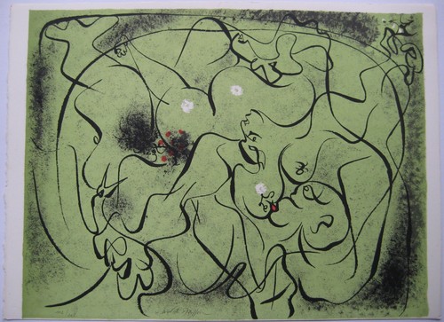 Masson andre lithographie 1971 - andre,