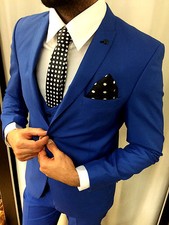 Suitmen Elegante Blu Designer