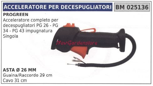 Manettino acceleratore