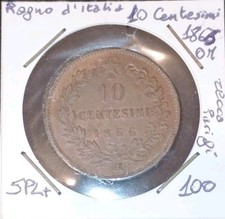10 CENTESIMI 1866 OM zecca