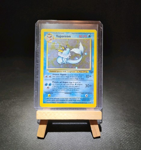 Carta pokemon vaporeon 64 - carta, 12/64