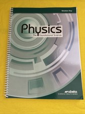 Abeka Physics Solution Key