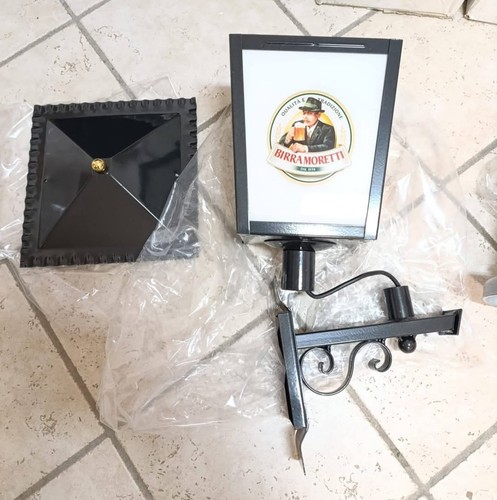 Lanterna lampada birra moretti - lampada,