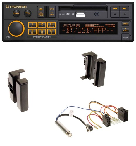 Pioneer dab mp3 usb - mp3, bluetooth
